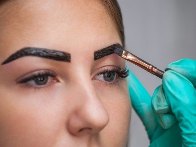 Tečaj bojanja obrva brow henna kanom Cijena